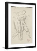 Carnet de dessins : étude pour la Sulamite-Gustave Moreau-Framed Giclee Print