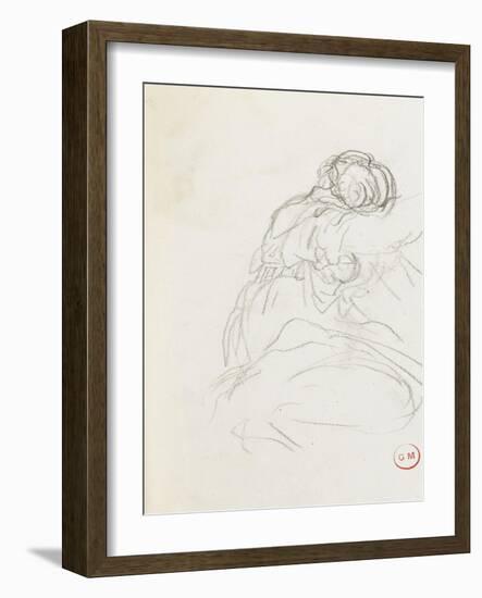 Carnet de dessins-Gustave Moreau-Framed Giclee Print