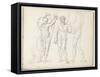 Carnet de dessins-Gustave Moreau-Framed Stretched Canvas