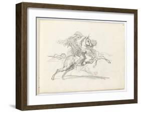 Carnet de dessins-Gustave Moreau-Framed Giclee Print