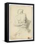 Carnet de dessins-Gustave Moreau-Framed Stretched Canvas