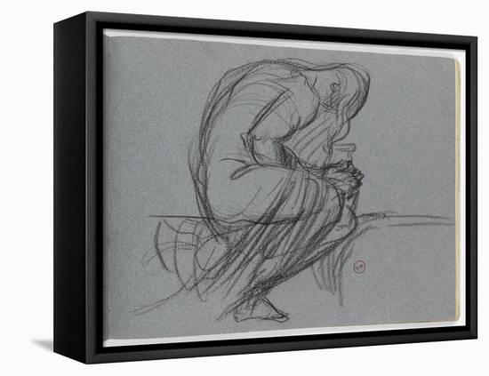 Carnet de dessins-Gustave Moreau-Framed Stretched Canvas