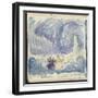 Carnet : Paysage avec indications de couleurs-Paul Signac-Framed Giclee Print