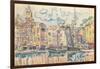 Carnet : Port d'une ville de la côte Méditérranéenne-Paul Signac-Framed Giclee Print