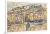 Carnet : Port d'une ville de la côte Méditérranéenne-Paul Signac-Framed Giclee Print