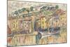 Carnet : Port d'une ville de la côte Méditérranéenne-Paul Signac-Mounted Giclee Print