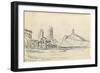 Carnet : Vue de l'île Rousse-Paul Signac-Framed Giclee Print