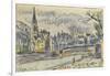 Carnet : Vue de Lyon-Paul Signac-Framed Giclee Print