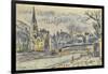 Carnet : Vue de Lyon-Paul Signac-Framed Giclee Print