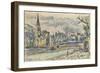 Carnet : Vue de Lyon-Paul Signac-Framed Giclee Print