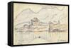 Carnet : Vue de saint-Florent-Paul Signac-Framed Stretched Canvas