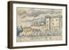 Carnet : Vue de Tarascon-Paul Signac-Framed Giclee Print