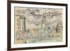 Carnet : Vue de Tarascon-Paul Signac-Framed Giclee Print