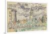 Carnet : Vue de Tarascon-Paul Signac-Framed Giclee Print