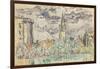 Carnet : Vue de Tarascon-Paul Signac-Framed Giclee Print