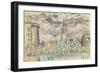 Carnet : Vue de Tarascon-Paul Signac-Framed Giclee Print