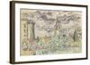 Carnet : Vue de Tarascon-Paul Signac-Framed Giclee Print