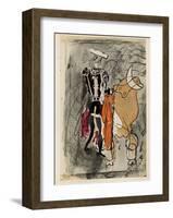 Carnets Intimes 13-Georges Braque-Framed Collectable Print