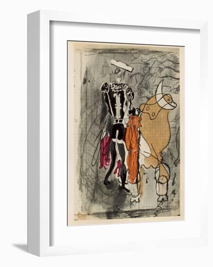 Carnets Intimes 13-Georges Braque-Framed Collectable Print