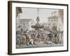 Carnevale a Roma, 1816-Bartolomeo Pinelli-Framed Giclee Print