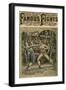 Carney Banged the Right on His Jaw with All His Force, 1880s-null-Framed Giclee Print