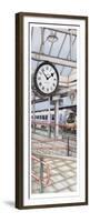 Carnforth Railway Station Clock, Lancashire, 2008-Sandra Moore-Framed Premium Giclee Print