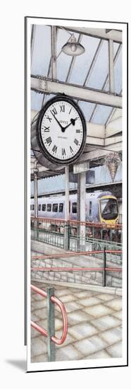 Carnforth Railway Station Clock, Lancashire, 2008-Sandra Moore-Mounted Premium Giclee Print