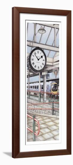 Carnforth Railway Station Clock, Lancashire, 2008-Sandra Moore-Framed Giclee Print