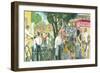 Carnival, Blenheim Crescent-Mary Kuper-Framed Giclee Print