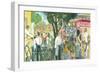 Carnival, Blenheim Crescent-Mary Kuper-Framed Giclee Print