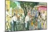 Carnival, Blenheim Crescent-Mary Kuper-Mounted Giclee Print
