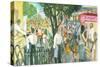 Carnival, Blenheim Crescent-Mary Kuper-Stretched Canvas
