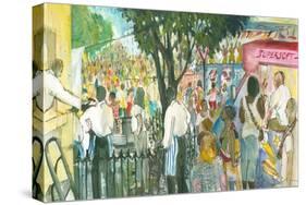 Carnival, Blenheim Crescent-Mary Kuper-Stretched Canvas