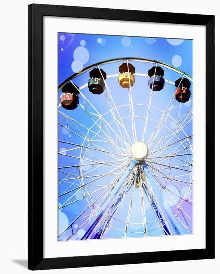 Carnival Blues I-Sylvia Coomes-Framed Photographic Print