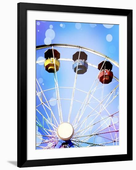Carnival Blues III-Sylvia Coomes-Framed Photographic Print