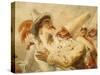 Carnival by Giandomenico Tiepolo-null-Stretched Canvas