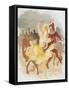 Carnival by Jules Cheret , Posters-null-Framed Stretched Canvas