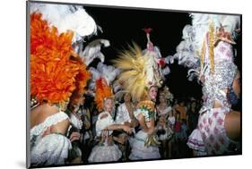 Carnival, Corrientes, Northern Argentina, Argentina, South America-Walter Rawlings-Mounted Photographic Print