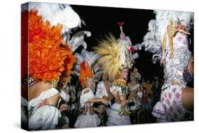 Carnival, Corrientes, Northern Argentina, Argentina, South America-Walter Rawlings-Stretched Canvas