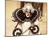 Carnival Costume, Venice, Veneto, Italy-Simon Harris-Mounted Photographic Print