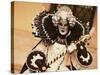 Carnival Costumes, Venice, Veneto, Italy, Europe-Harris Simon-Stretched Canvas