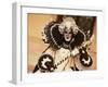 Carnival Costumes, Venice, Veneto, Italy, Europe-Harris Simon-Framed Photographic Print