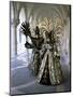 Carnival Costumes, Venice, Veneto, Italy-Simon Harris-Mounted Photographic Print