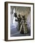 Carnival Costumes, Venice, Veneto, Italy-Simon Harris-Framed Photographic Print