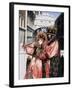 Carnival Costumes, Venice, Veneto, Italy-Simon Harris-Framed Photographic Print