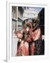 Carnival Costumes, Venice, Veneto, Italy-Simon Harris-Framed Photographic Print