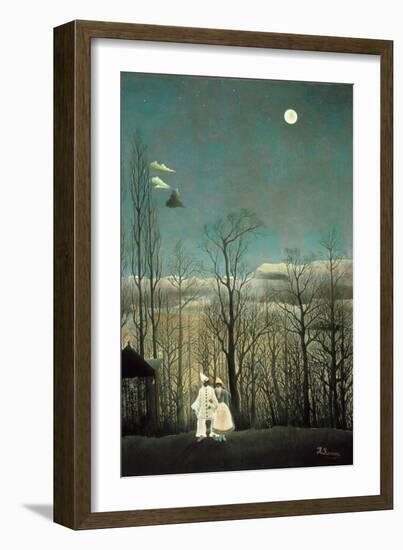 Carnival Evening-Henri Rousseau-Framed Art Print