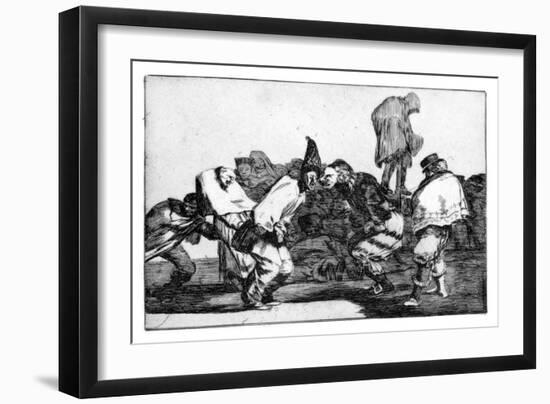 Carnival Fantasy, 1819-1823-Francisco de Goya-Framed Giclee Print