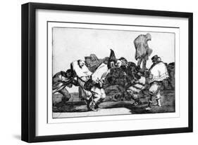 Carnival Fantasy, 1819-1823-Francisco de Goya-Framed Giclee Print