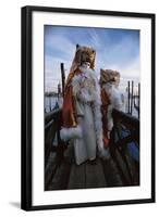 Carnival Figures-Simon Marsden-Framed Giclee Print